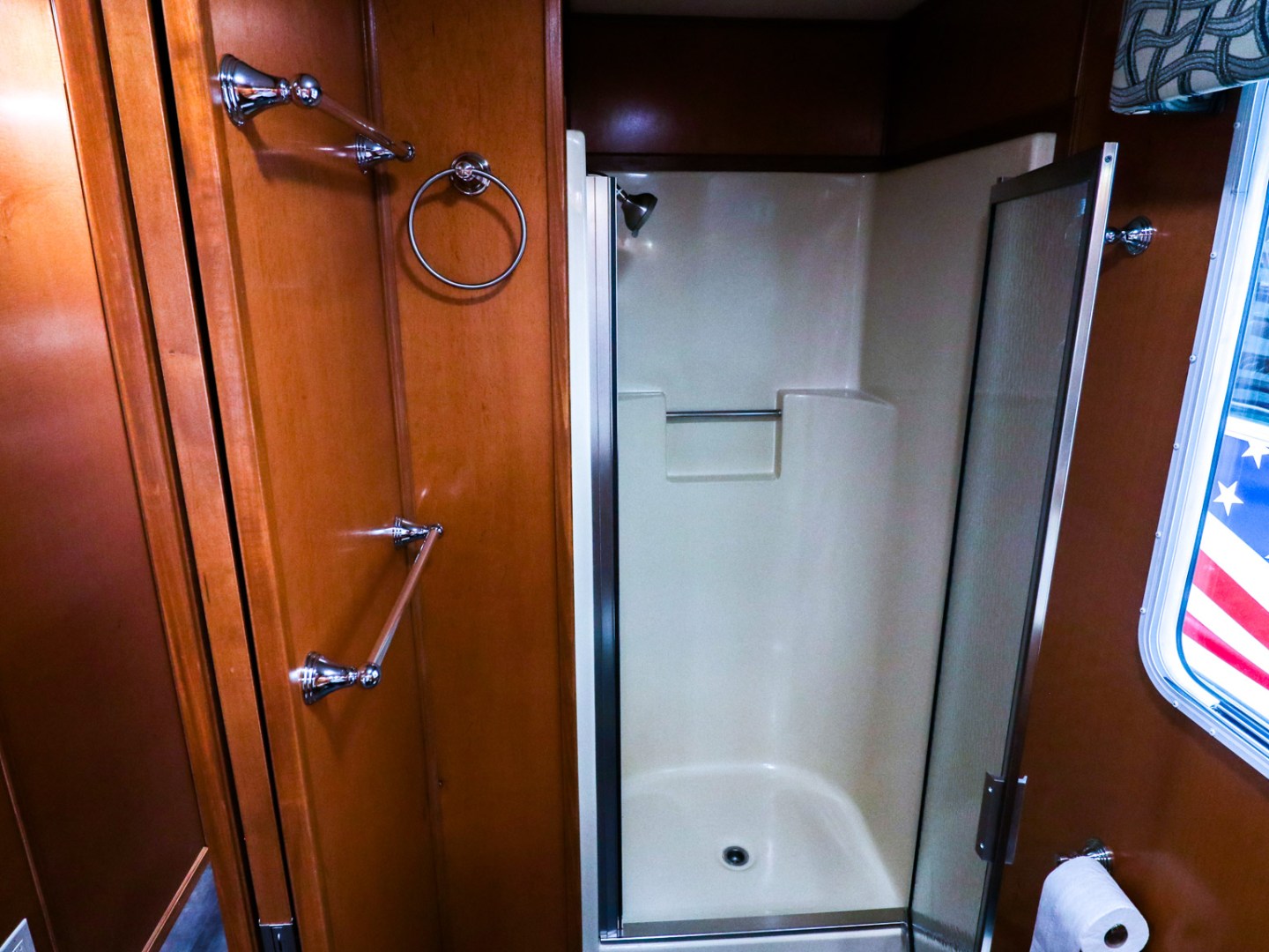 a close up of a small room