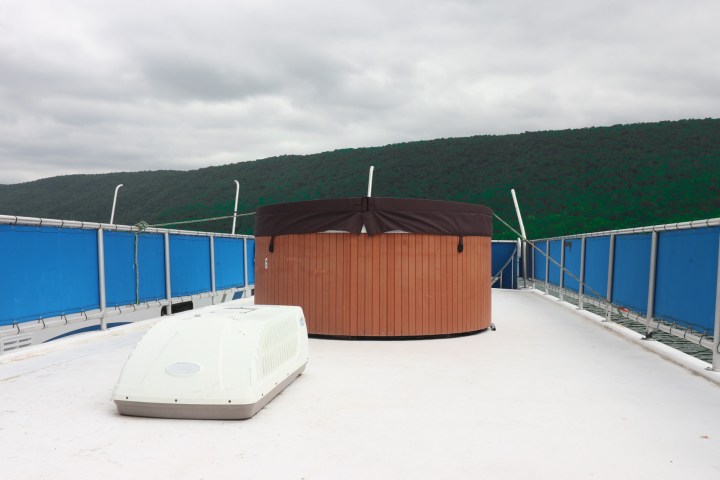 a bridge over a body of water