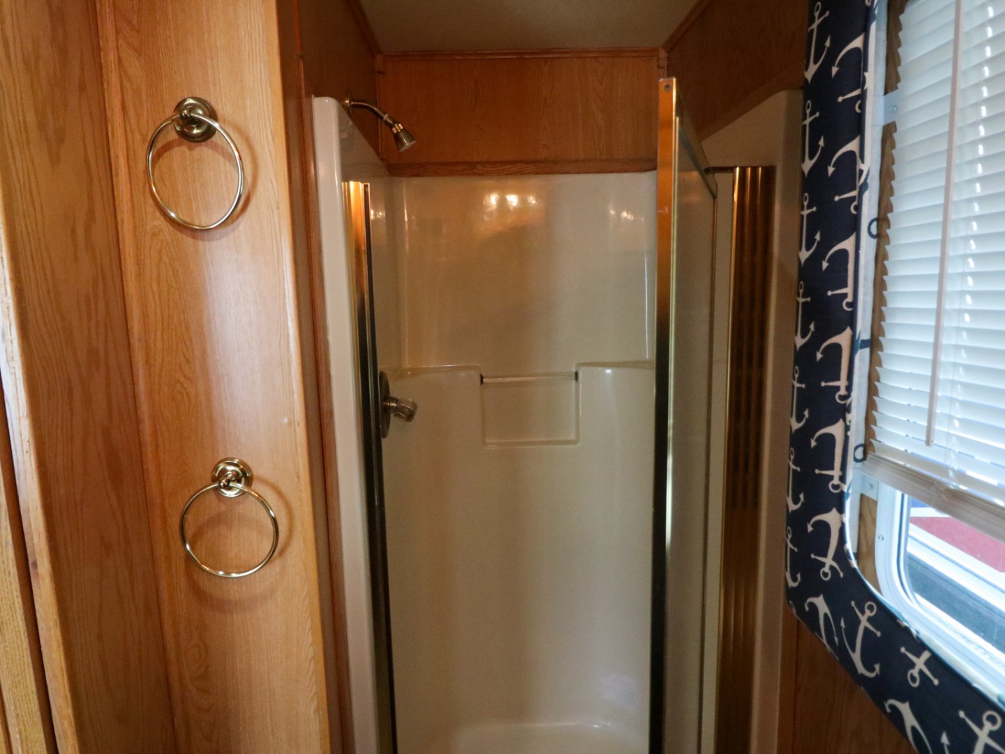 a view of the shower