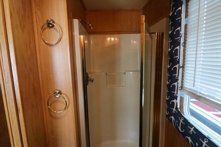 a view of the shower