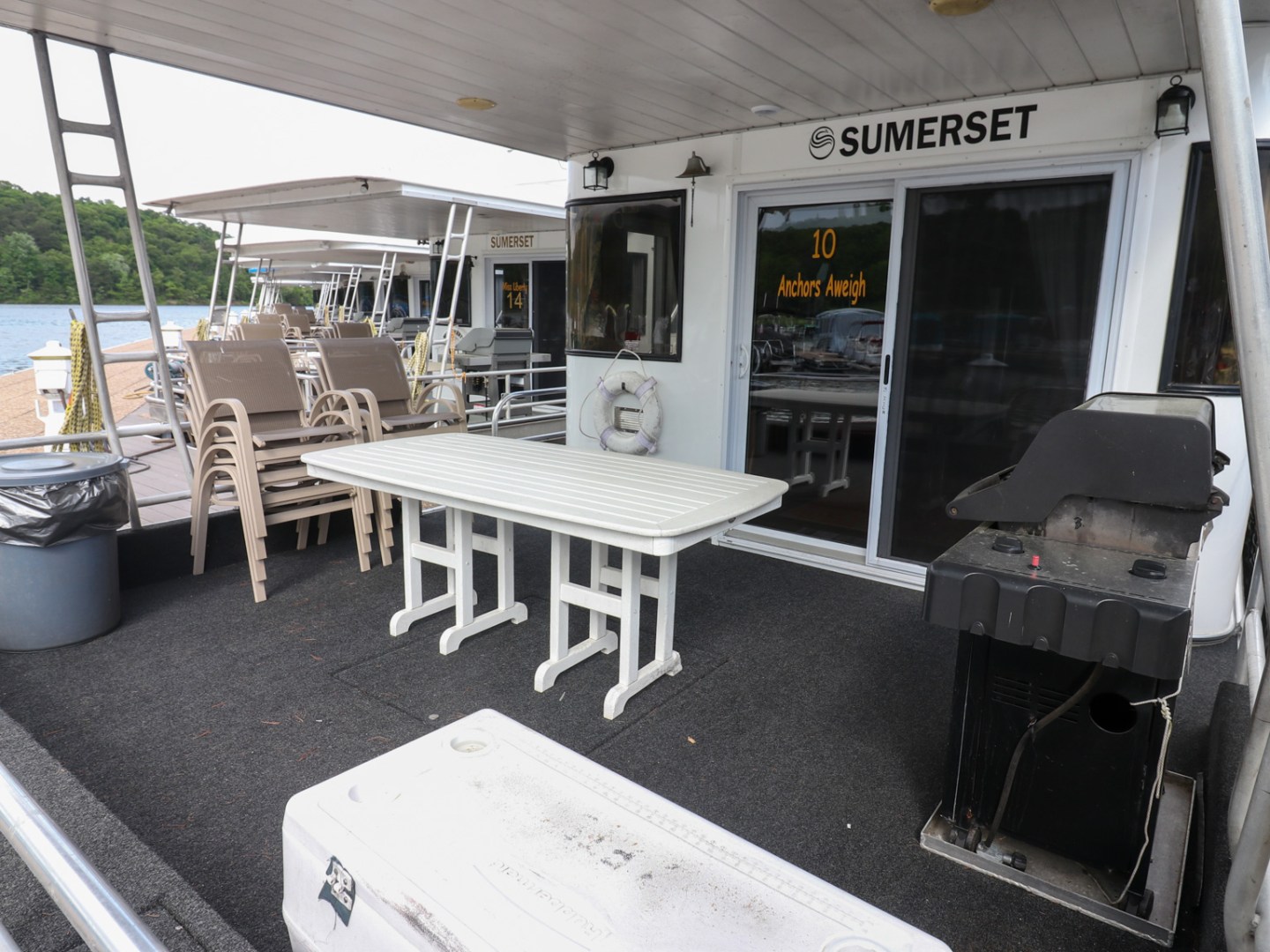 a truck that is sitting on a table