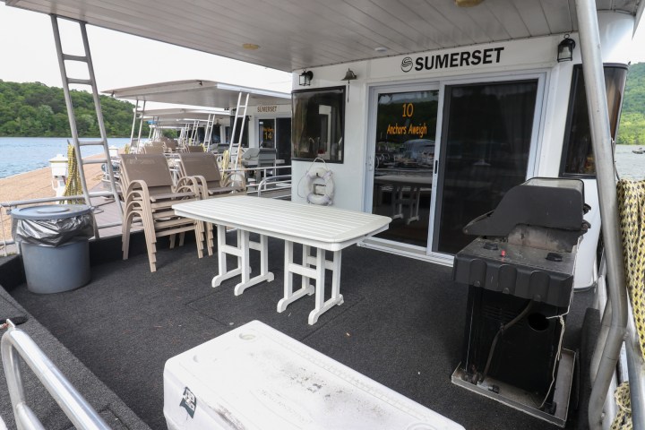 a truck that is sitting on a table