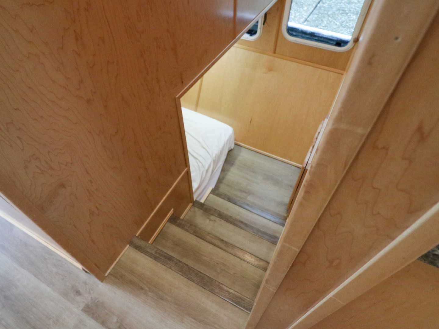 a room with a wooden floor