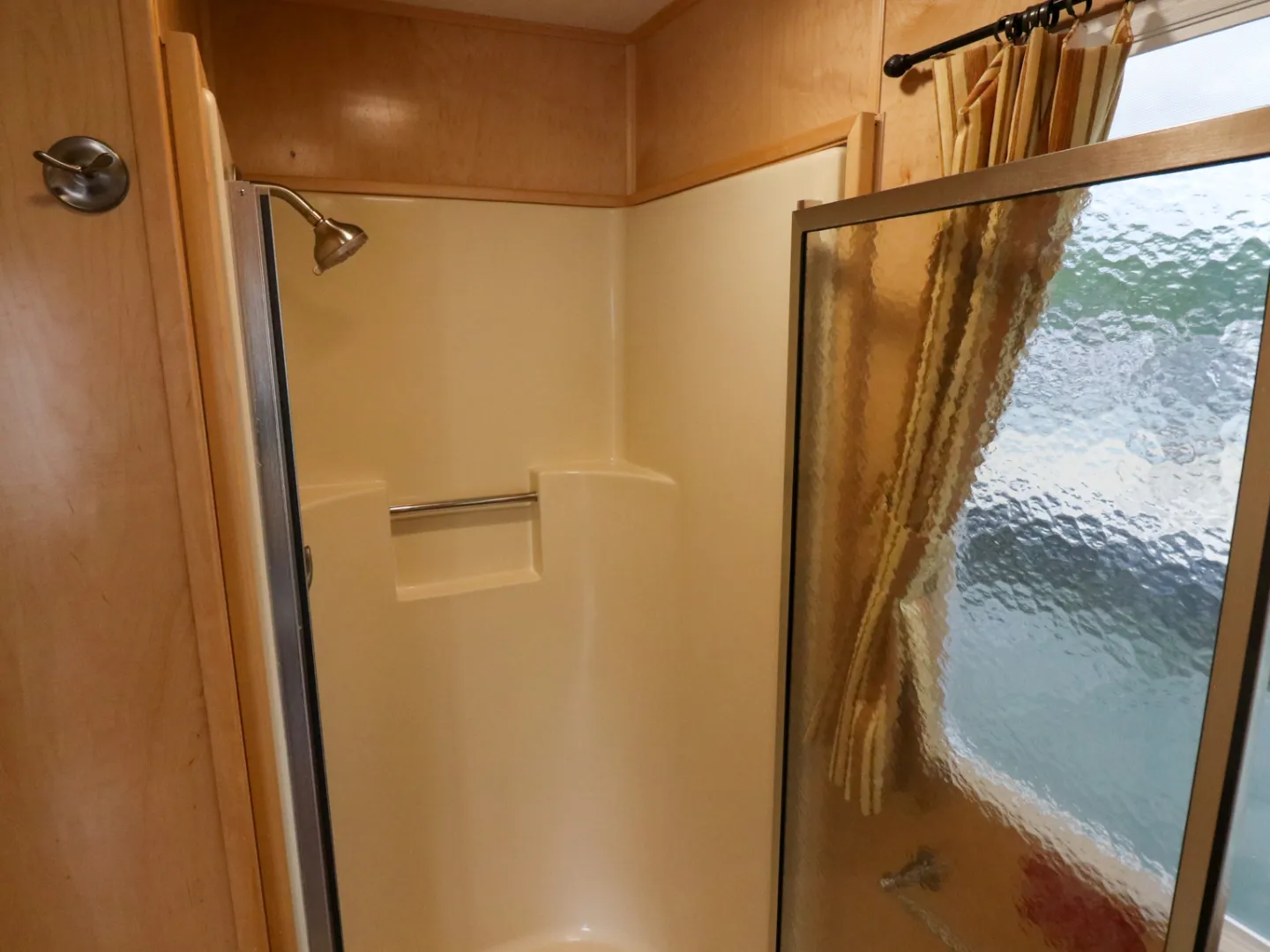 a view of the shower