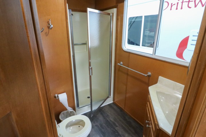 a view of the shower