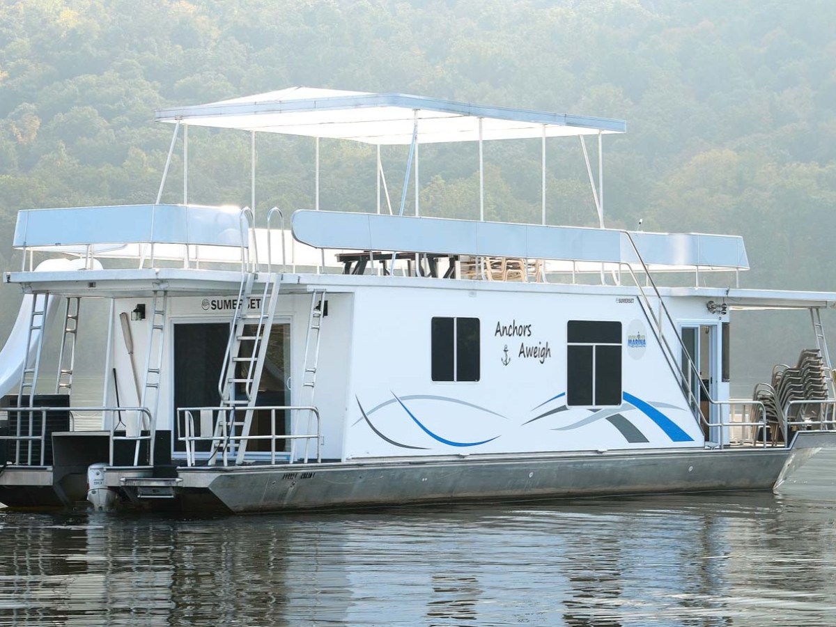a large ship in a body of water